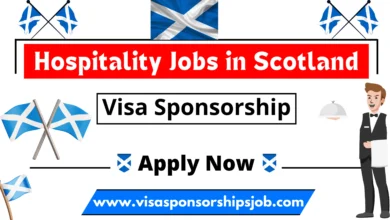 Hospitality Jobs in Scotland with Visa Sponsorship 2024