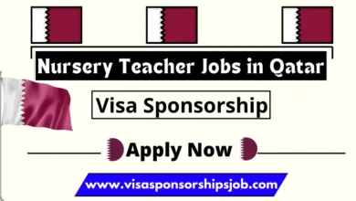 Nursery Teacher Jobs in Qatar with Visa Sponsorship 2024