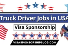 Truck Driver Jobs in USA with Visa Sponsorship 2024