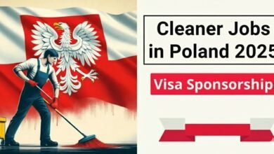 Cleaner Jobs in Poland with Visa Sponsorship 2025