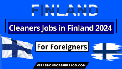 Cleaners Jobs in Finland for Foreigners 2024