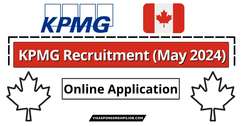 KPMG Recruitment (May 2024): Open Jobs/ Online Application