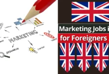 Marketing Jobs in UK for Foreigners 2024