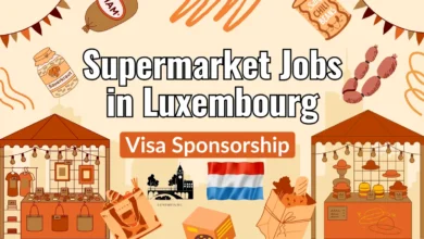 Supermarket Jobs in Luxembourg with Visa Sponsorship 2024