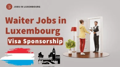 Waiter Jobs in Luxembourg with Visa Sponsorship 2024