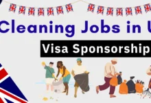 Cleaning Jobs in UK with Visa Sponsorship 2024