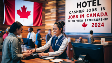 Hotel Cashier Jobs in Canada With Visa Sponsorship 2024