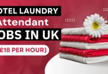 Hotel Laundry Attendant Jobs in UK with Visa Sponsorship (£18 Per Hour)