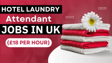 Hotel Laundry Attendant Jobs in UK with Visa Sponsorship (£18 Per Hour)