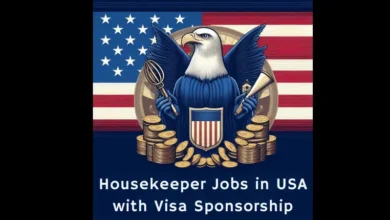 Housekeeper Jobs in USA with Visa Sponsorship 2024