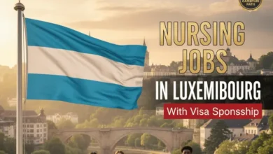 Nursing Jobs in Luxembourg with Visa Sponsorship 2025
