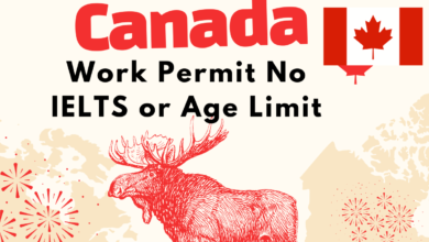 Canada Work Permit Without IELTS or Age Limit 2024