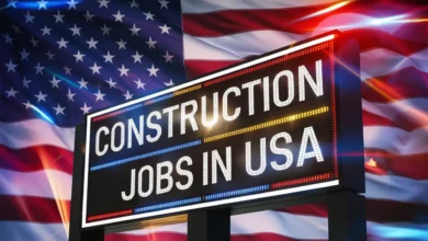 Construction Jobs in USA with Visa Sponsorship 2024 ($28.39 - $38.29 Per Hour)