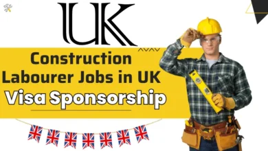 Construction Labourer Jobs in UK with Visa Sponsorship 2024