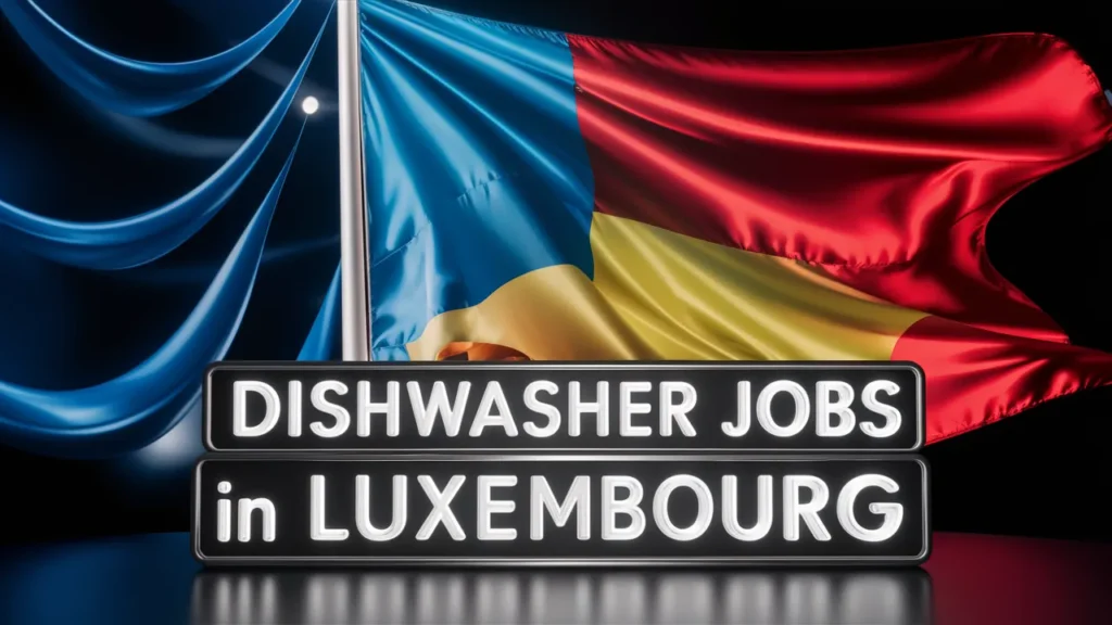 Dishwasher Jobs in Luxembourg with Visa Sponsorship 2024 (€15 Per Hour)