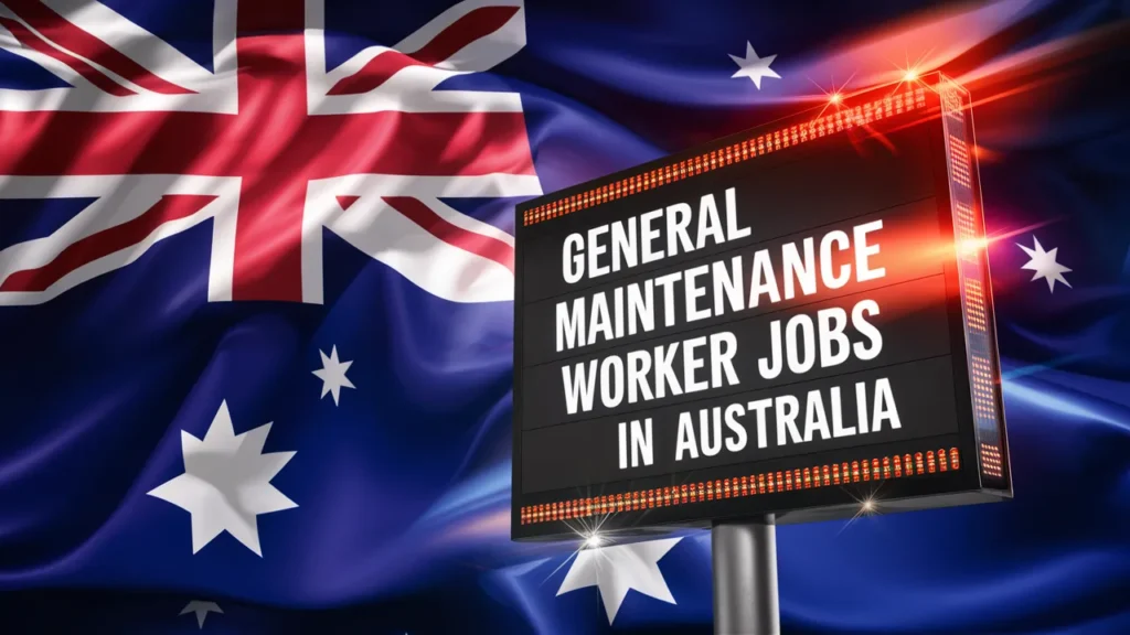 General Maintenance Worker Jobs in Australia with Visa Sponsorship 2024 ($46.15 Per Hour)