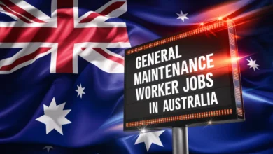 General Maintenance Worker Jobs in Australia with Visa Sponsorship 2024 ($46.15 Per Hour)