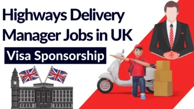 Highways Delivery Manager Jobs in UK with Visa Sponsorship 2024