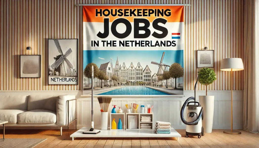 Housekeeping Jobs in Netherlands for English Speakers 2024