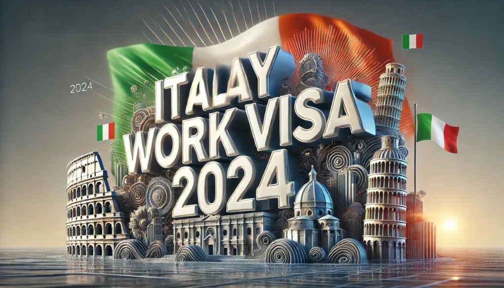 Italy Work Visa Process August 2024: Application Process