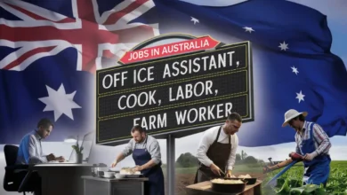 Jobs in Australia For Office Assistant, Cook, Labor, and Farm Worker