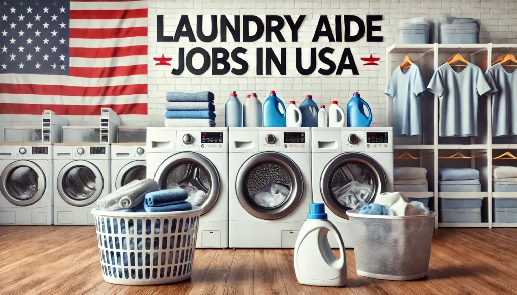 Laundry Aide Jobs in USA with Visa Sponsorship 2024 ($22 Per Hour)