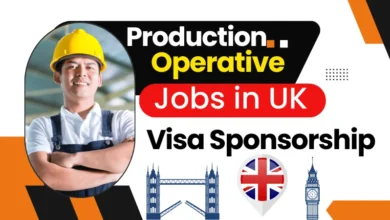 Production Operative Jobs in UK with Visa Sponsorship 2024