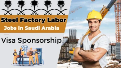 Steel Factory Labor Jobs in Saudi Arabia Visa Sponsorship 2024