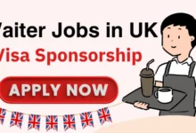 Waiter Jobs in UK with Visa Sponsorship 2024 (£20,000 Yearly)