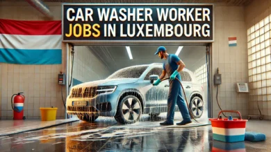 Car Washer Worker Jobs in Luxembourg with Visa Sponsorship 2024 (€1,800 and €2,500 Per Month)