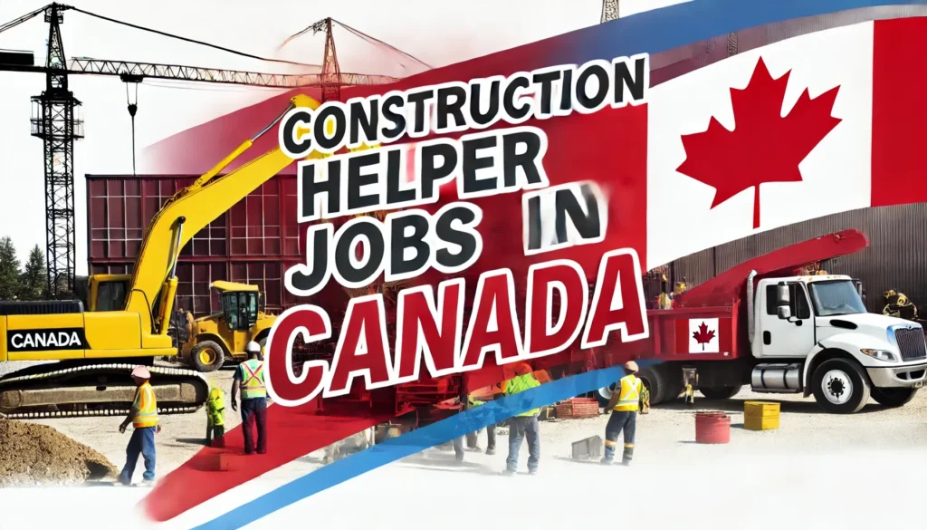 Construction Helper Jobs in Canada with Visa Sponsorship 2024 (CAD 21 Per Hour)