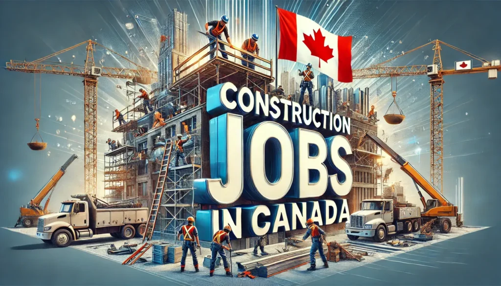 Construction Jobs in Canada with Visa Sponsorship 2024 (CAD 23.46 Per Hour)