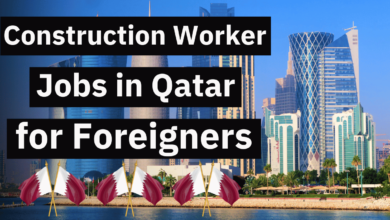 Construction Worker Jobs in Qatar for Foreigners 2024 (QAR 2,000 to QAR 5,000 Per Month)