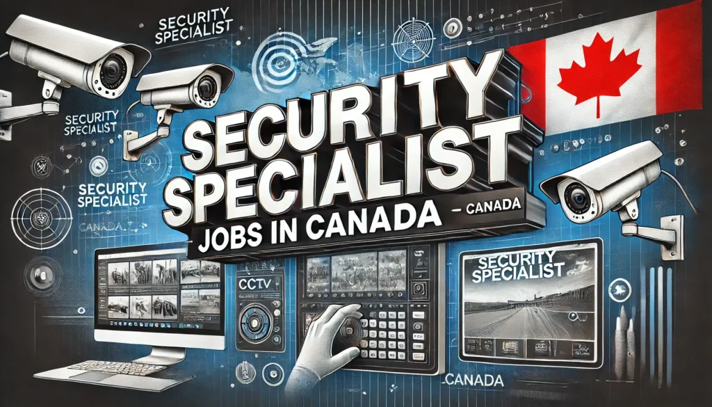 Security Specialist Jobs in Canada with Visa Sponsorship 2024 (CAD 50,000 to CAD 65,000 Per Year)