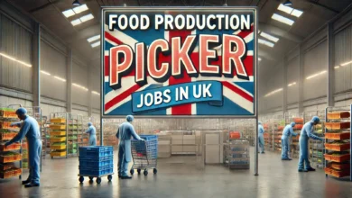 Food Production Picker Jobs in UK for Foreigners 2024 (£11.73 Per Hour)