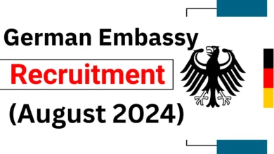 German Embassy Recruitment (August 2024): Open Jobs/ Online Application