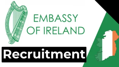 Ireland Embassy Recruitment August 2024: Open Jobs/Online Application