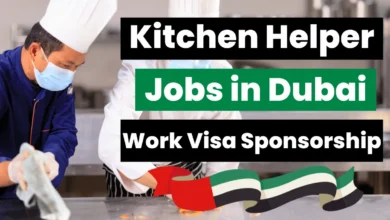 Kitchen Helper Jobs in Dubai with Work Visa Sponsorship 2024 (AED 7,500 Per Month)