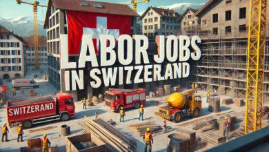 Labor Jobs in Switzerland with Visa Sponsorship 2024 (CHF 18.00 to 25.00)