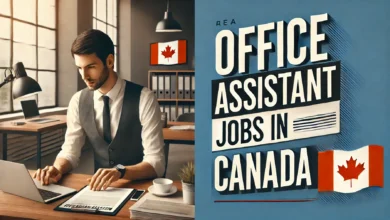 Office Assistant Jobs in Canada with Visa Sponsorship 2024