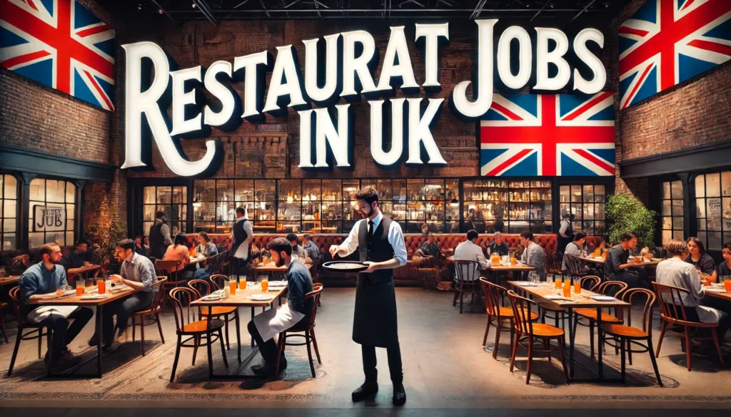Restaurant Jobs in UK with Visa Sponsorship 2024 (Salary: £20 Per Hour)
