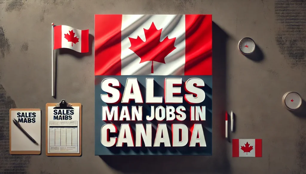 Sales Man Jobs in Canada with Visa Sponsorship 2024 ($40,456 Annually)