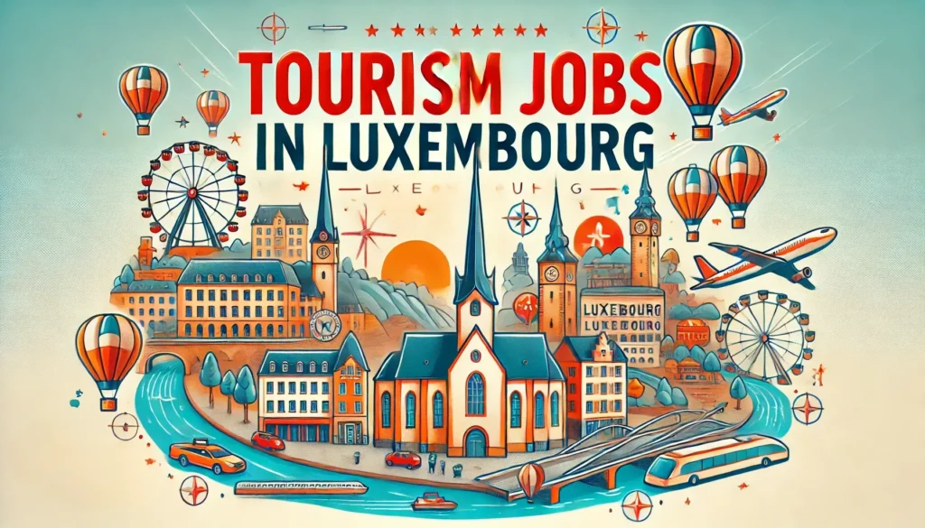 Tourism Jobs in Luxembourg with Visa Sponsorship 2024 (€20 Per Hour)