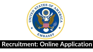 US Embassy Recruitment (August 2024): Online Application