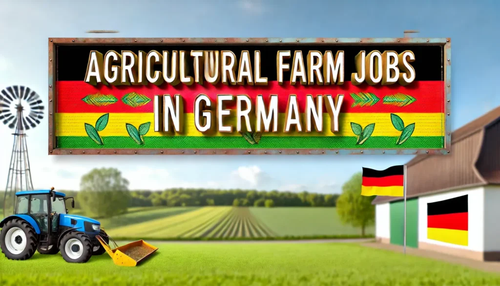 Agricultural Farm Jobs in Germany with Visa Sponsorship 2024 (€17 Per Hour)