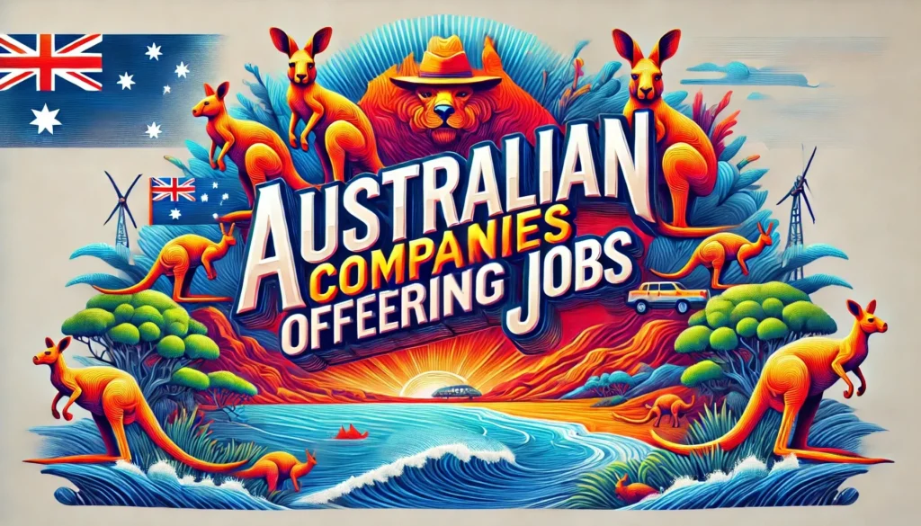 Australian Companies Offering Jobs with Visa Sponsorship September 2024 ($49.45 Per Hour)