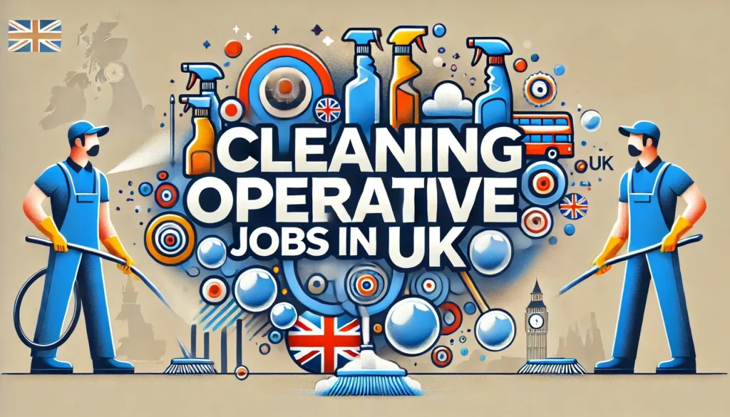 Cleaning Operative Jobs in UK with Visa Sponsorship 2024 (£11.21 Per Hour)