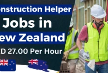 Construction Helper Jobs in New Zealand with Visa Sponsorship 2024 (NZD 27.00 Per Hour)