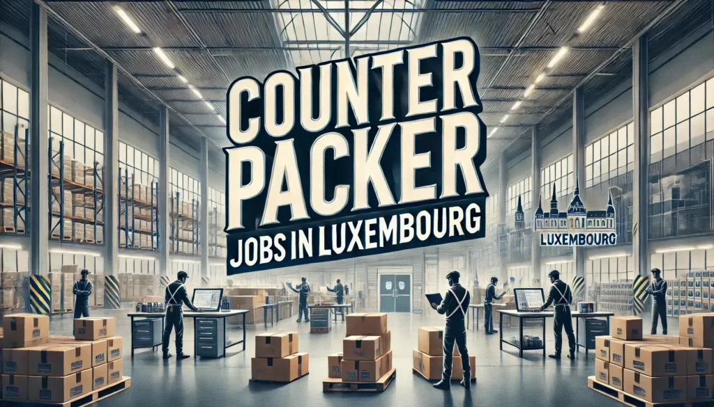 Counter Packer Jobs in Luxembourg with Visa Sponsorship 2024 (€15 Per Hour)