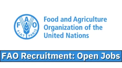 FAO Recruitment (September 2024): Open Jobs/Online Application